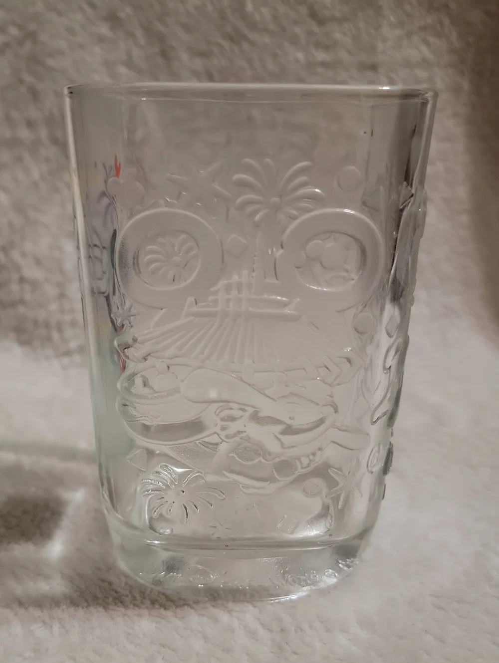 Vintage Mickey Mouse McDonald's commemorative glass